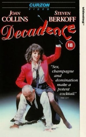 Decadence (1994) starring Steven Berkoff on DVD on DVD