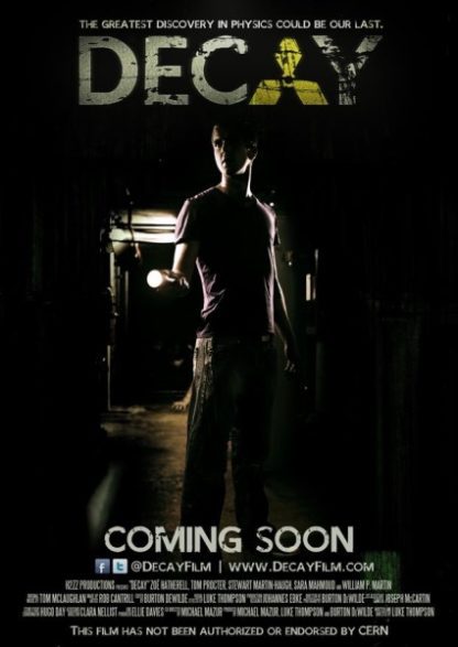 Decay (2012) starring Zoë Hatherell on DVD