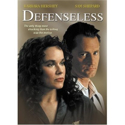 Defenseless (1991) starring Barbara Hershey on DVD
