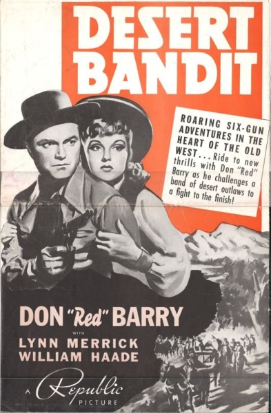 Desert Bandit (1941) starring Don 'Red' Barry on DVD on DVD