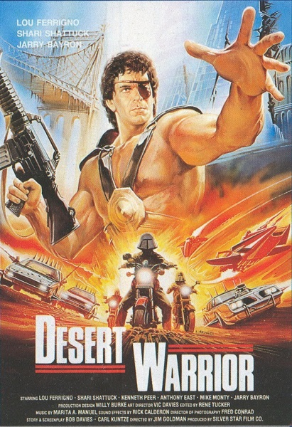 Desert Warrior (1988) starring Lou Ferrigno on DVD on DVD