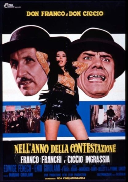Don Franco e Don Ciccio nell'anno della contestazione (1970) with English Subtitles on DVD on DVD