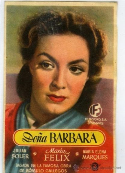 Doña Bárbara (1943) with English Subtitles on DVD on DVD
