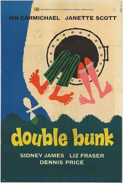 Double Bunk (1961) starring Ian Carmichael on DVD on DVD