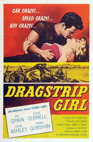 Dragstrip Girl (1957) starring Fay Spain on DVD on DVD