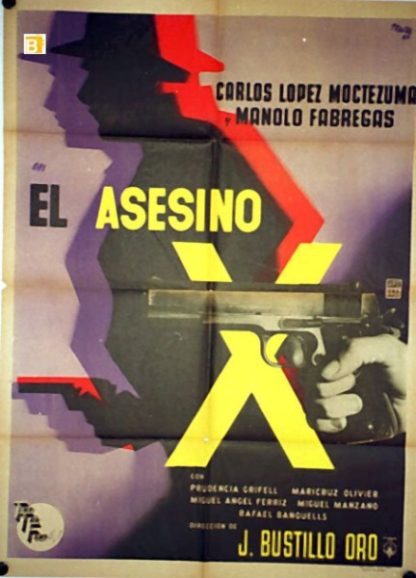 El asesino X (1955) with English Subtitles on DVD on DVD