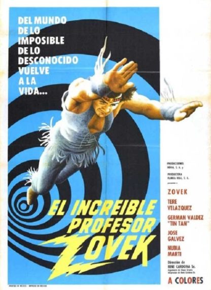 El increíble profesor Zovek (1972) with English Subtitles on DVD on DVD