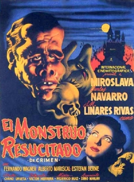 El Monstruo Resucitado (1953) with English Subtitles on DVD - DVD Lady ...