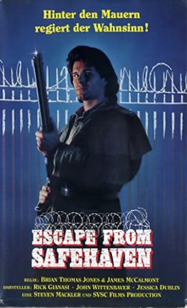 Escape from Safehaven (1989) starring Rick Gianasi on DVD DVD Escape from Safehaven (1989) starring Rick Gianasi on DVD