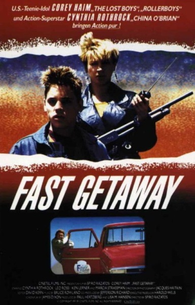 Fast Getaway (1991) starring Corey Haim on DVD on DVD