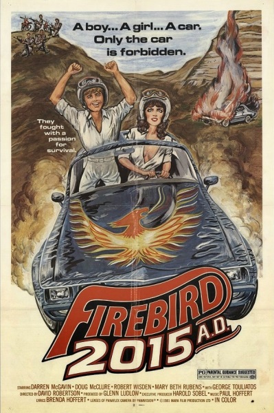 Firebird 2015 AD (1981) starring Darren McGavin on DVD on DVD