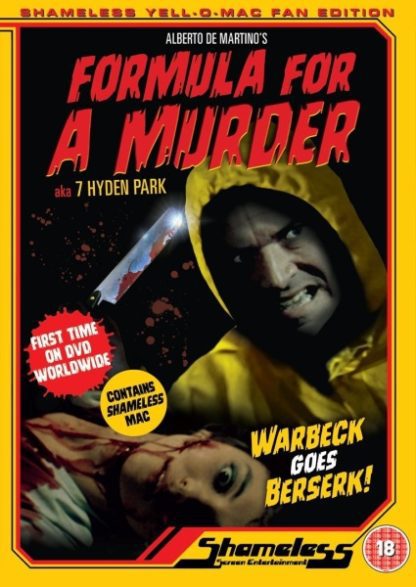 Formula for a Murder (1985) starring Christina Nagy on DVD