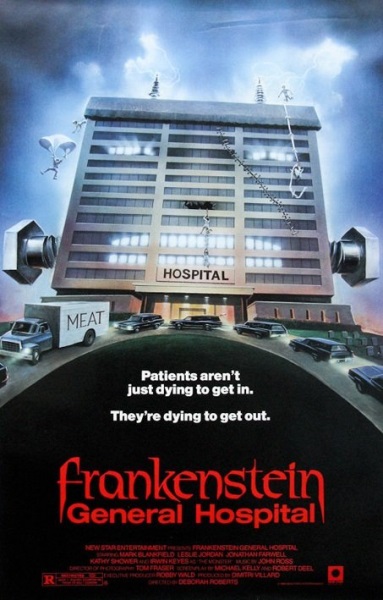 Frankenstein General Hospital (1988) starring Mark Blankfield on DVD on DVD