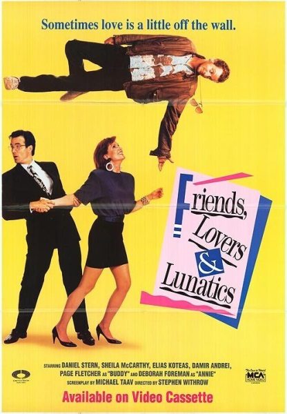 Friends, Lovers, & Lunatics (1989) starring Daniel Stern on DVD on DVD
