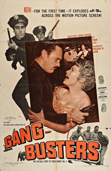 Gang Busters (1955) starring Myron Healey on DVD on DVD