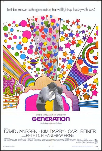 Generation (1969) starring David Janssen on DVD on DVD