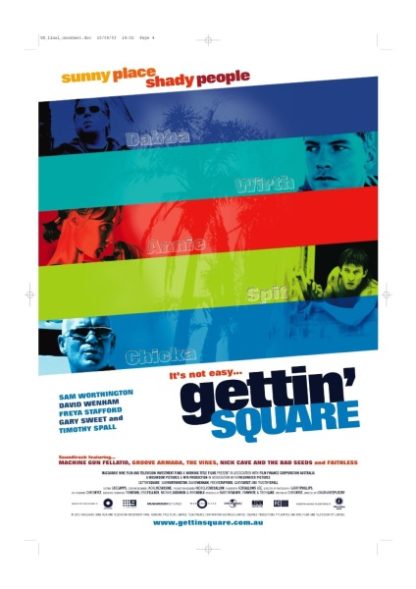 Gettin' Square (2003) starring Sam Worthington on DVD on DVD