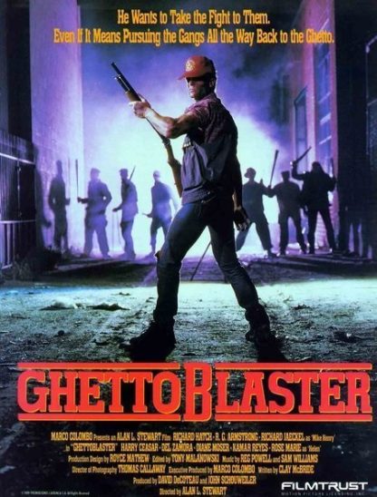 Ghetto Blaster (1989) starring Richard Hatch on DVD DVD Ghetto Blaster (1989) starring Richard Hatch on DVD