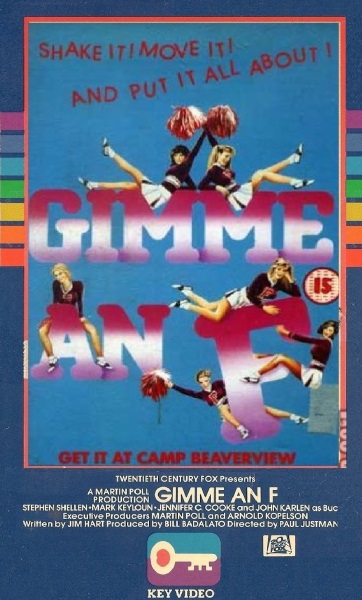 Gimme an 'F' (1984) starring Stephen Shellen on DVD on DVD