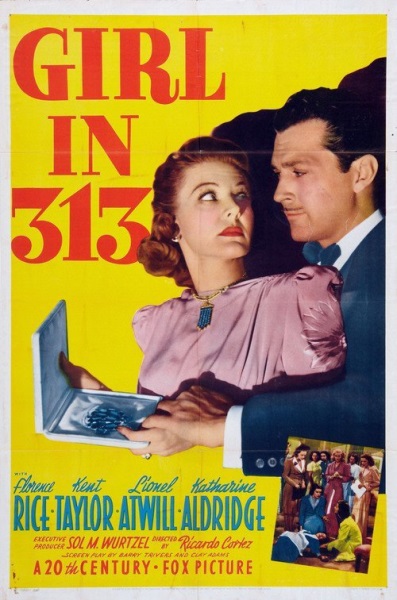 Girl in 313 (1940) starring Florence Rice on DVD on DVD