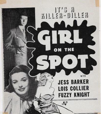 Girl on the Spot (1946) starring Lois Collier on DVD on DVD