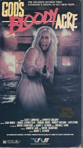 God's Bloody Acre (1975) starring Wayne Crawford on DVD DVD God's Bloody Acre (1975) starring Wayne Crawford on DVD