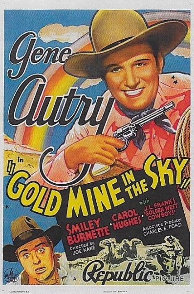 Gold Mine in the Sky (1938) starring Gene Autry on DVD on DVD