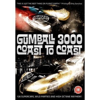 Gumball 3000: Coast to Coast (2009) starring Dennis Rodman on DVD on DVD