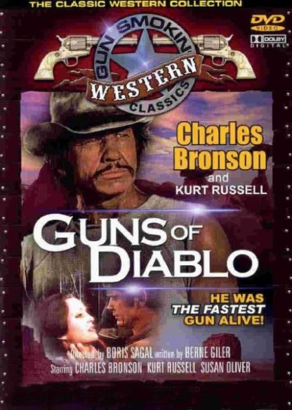 Guns of Diablo (1964) starring Charles Bronson on DVD on DVD