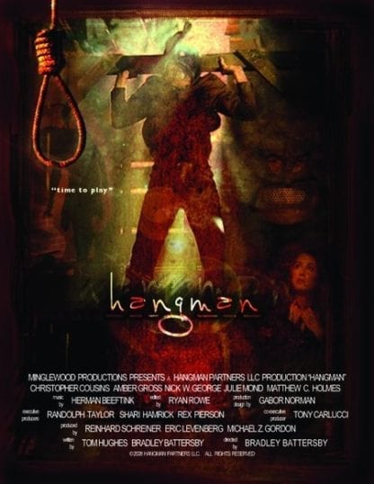 Hangman (2009) starring Matthew Currie Holmes on DVD