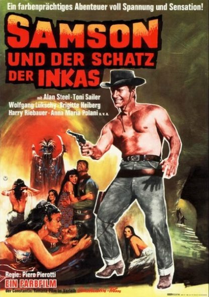 Hercules and the Treasure of the Incas (1964) with English Subtitles on DVD on DVD