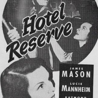 Hotel Reserve (1944) starring James Mason on DVD