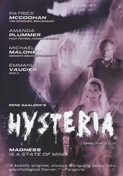Hysteria (1997) starring Patrick McGoohan on DVD on DVD