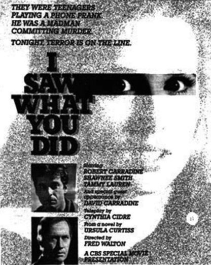 I Saw What You Did (1988) starring Shawnee Smith on DVD on DVD