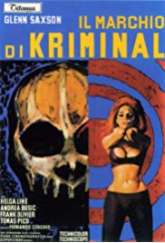 Il marchio di Kriminal (1968) with English Subtitles on DVD on DVD