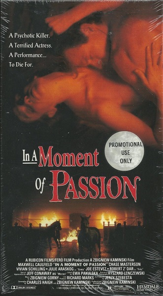 In a Moment of Passion (1993) with English Subtitles on DVD on DVD