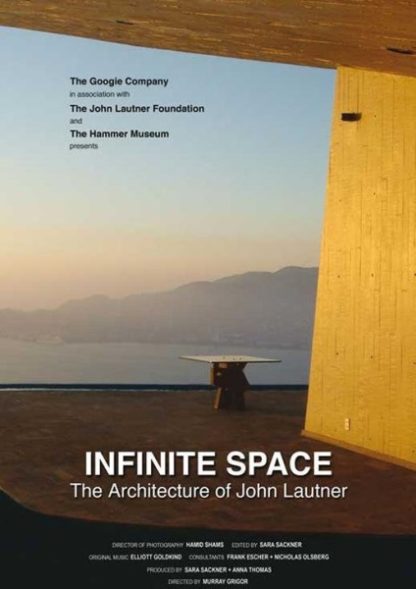 Infinite Space: The Architecture of John Lautner (2008) starring Sean Connery on DVD