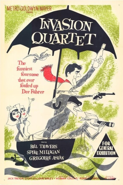 Invasion Quartet (1961) starring Bill Travers on DVD on DVD
