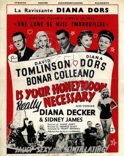 Is Your Honeymoon Really Necessary? (1953) starring Bonar Colleano on DVD