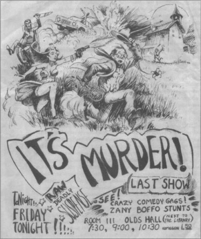 It's Murder! (1977) starring Scott Spiegel on DVD