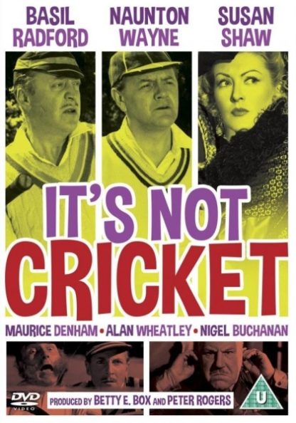 It's Not Cricket (1949) starring Basil Radford on DVD