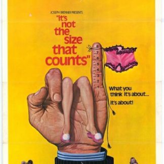It's Not the Size That Counts (1974) starring Leigh Lawson on DVD