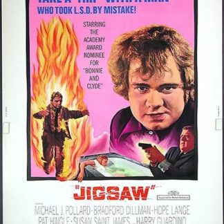 Jigsaw (1968) starring Harry Guardino on DVD