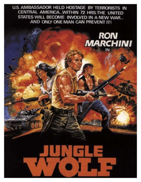 Jungle Wolf (1986) starring Ronald L. Marchini on DVD on DVD