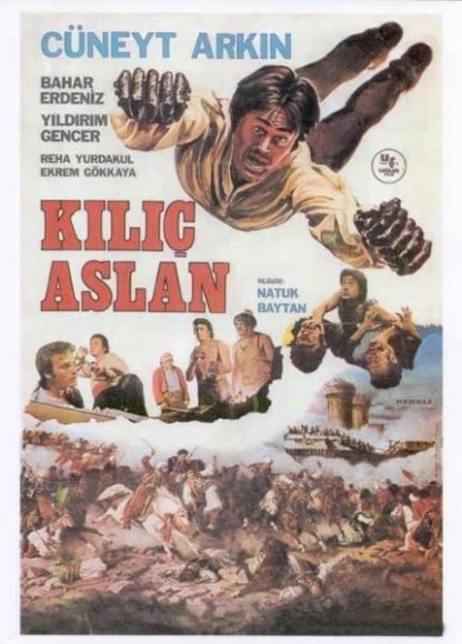 Kiliç Aslan (1975) with English Subtitles on DVD DVD Kiliç Aslan (1975) with English Subtitles on DVD