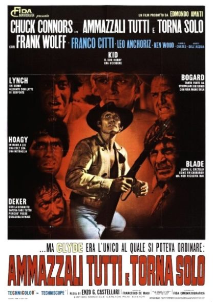 Kill Them All and Come Back Alone (1968) with English Subtitles on DVD on DVD