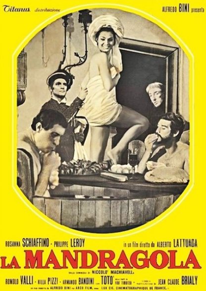 La mandragola (1965) with English Subtitles on DVD on DVD