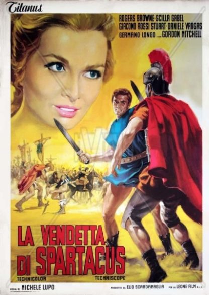 La vendetta di Spartacus (1964) with English Subtitles on DVD on DVD