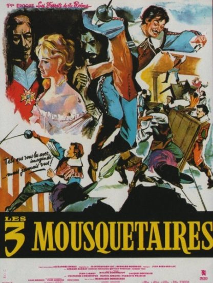 Les trois mousquetaires: Première époque - Les ferrets de la reine (1961) with English Subtitles on DVD on DVD