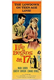Life Begins at 17 (1958) starring Mark Damon on DVD on DVD